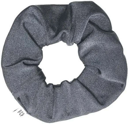 Pcp Scrunchie Coal Λαστιχακι Monoχρωμο Σκρουρο Γκρι