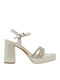 Leather Sandals White