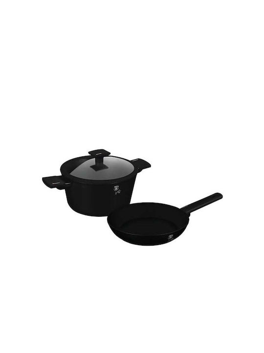 Berlinger Haus Monaco Collection Cookware Set from Aluminum Monaco Collection with Non-stick Interior Coating 2 Pieces