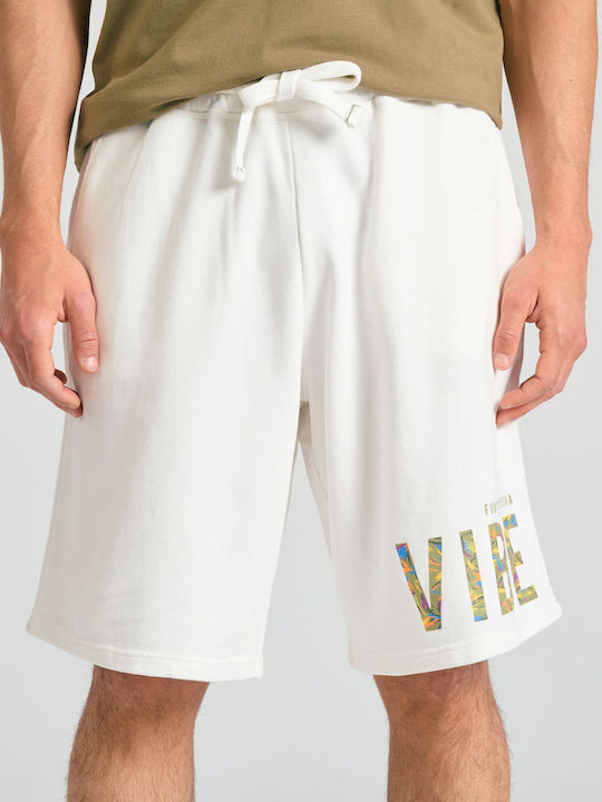 Men's Athletic Shorts Off White