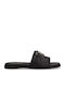Flache Sandalen für Damen in Schwarz Farbe