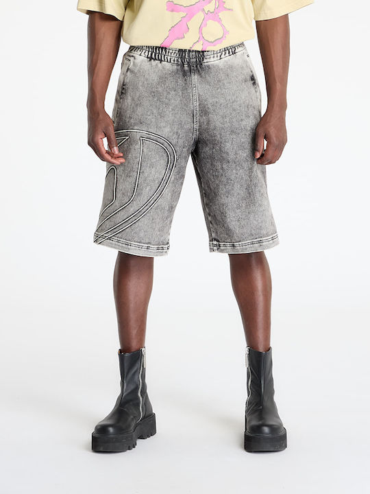 Βερμούδες Diesel D-enny-s Track Shorts Black Blue