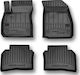 Frogum Set of Front and Rear Mats 4pcs for Opel Insignia 2017 Black