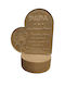 Dekorative Lampe Herz