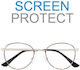 Silac Reading Glasses +2.00 in Gold color