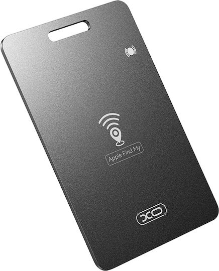 XO LP05 Compatible with Apple Find My Black Rechargeable