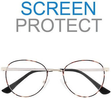 Silac Reading Glasses +2.75 in Gold color
