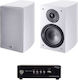Heco Sound System 2 Victa Elite 202 103.128UK+D1345801P 60W with CD / DVD Player and Bluetooth White