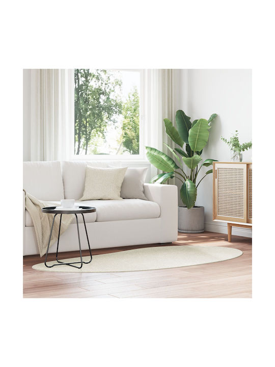 vidaXL Anti-slip Rug Outdoor Rectangular Cream