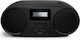 Philips Allinone Tragbares Audiosystem mit Radio Schwarz