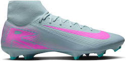 Nike Mercurial Superfly 10 Academy Kylian Mbappé FG Football Shoes with Blue Cleats