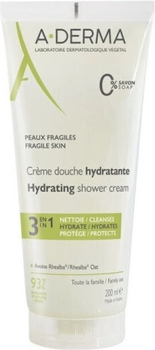 A-Derma Creamy Bubble Bath with Soothing Oatmeal 200ml