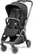 Peg Perego City Loop Ρυθμιζόμενο Καρότσι Μωρού Kατάλληλο για Nεογέννητο True Black 5.7kg