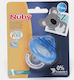 Nuby Pacifier Silicone Blue for 0-6 months