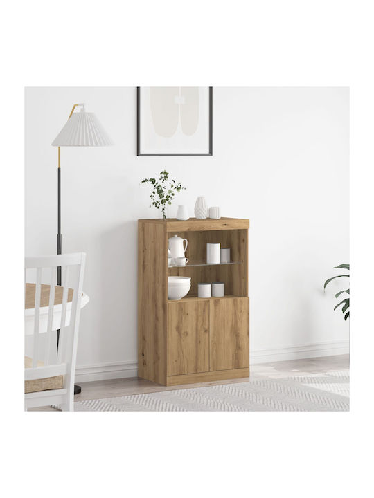 Bufet din Lemn Brown 60x37x100cm