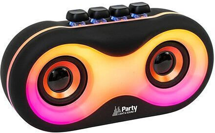 Party Ηχείο Bluetooth 14W με Διάρκεια Μπαταρίας έως 4 ώρες Πολύχρωμο