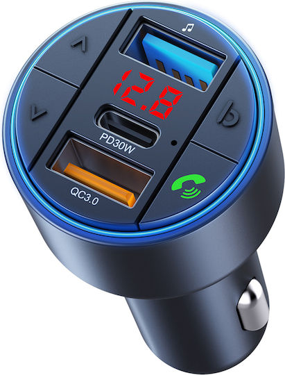 Diva FM Transmitter Αυτοκινήτου Bt1503 με USB