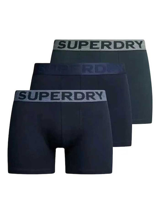 Superdry D2 Sdna Boxer Triple Pack Ανδρικά Μποξ...