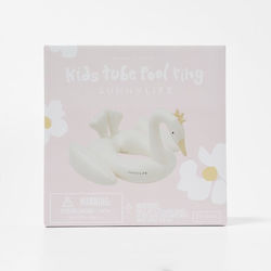 Sunnylife Kinder-Schwimmring Prinzessin Schwan Mehrfarbig