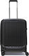 Piquadro Cabin Travel Suitcase Black With 4 Wheels Height 55cm