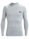 Quiksilver Everyday UPF 50 Men's Long Sleeve Sun Protection Shirt Grey