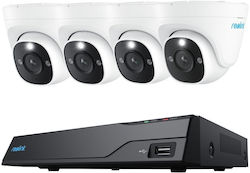 Reolink Überwachungssystem 4 Kameras Kameras IP 12MP Reolink Überwachungssystem 4 Kameras Kameras IP 12MP