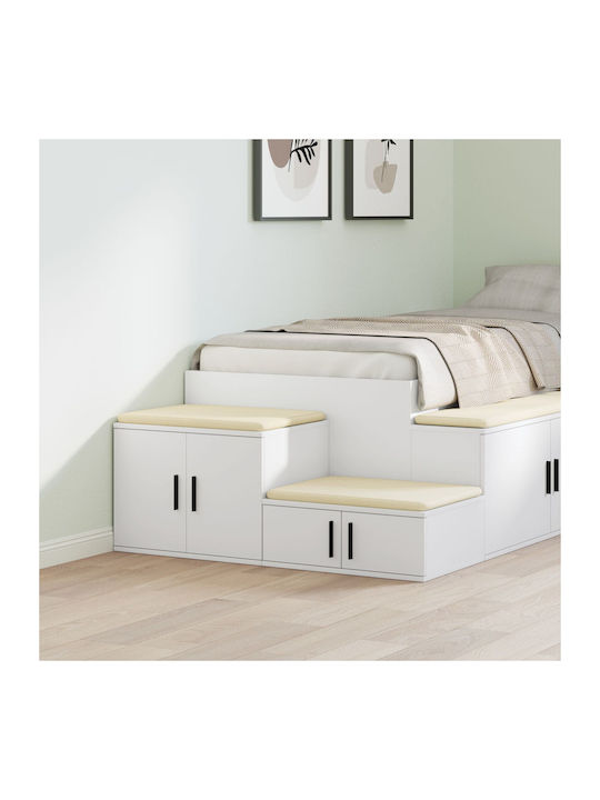Cabinet Storage Wooden L127xW41xH40cm