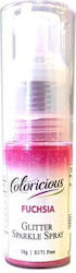 Fuchsia Glitzerspray 10g Coloricious