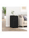 Kabinett Büro Black Oak 33x50x75cm