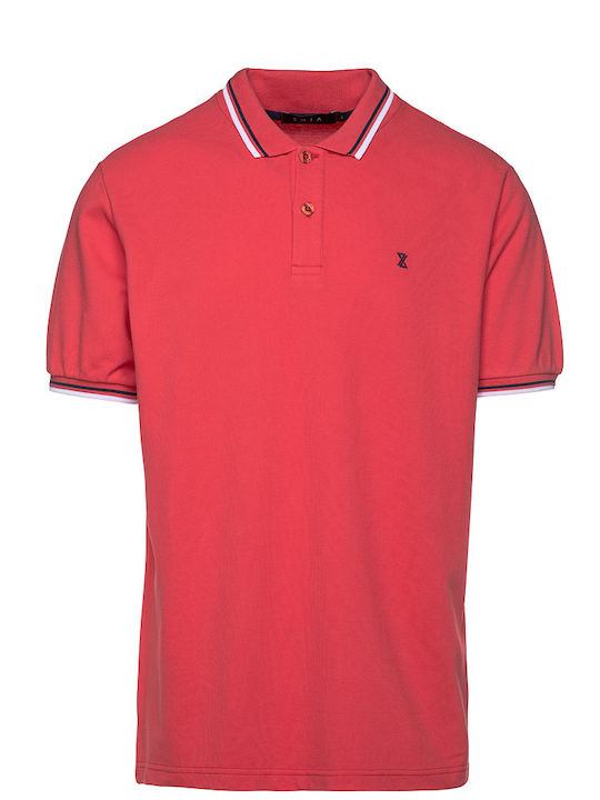 Santana Polo Μπλούζα Κοντομάνικη Κόκκινο