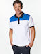 Pique Polo Short Sleeve Blouse White