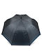 Gianfranco Ferre Automatic Umbrella with Walking Stick Gray
