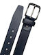 Herren Gürtel Leder Blau