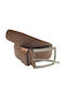 Herren Gürtel Leder Tabac Braun