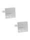 Men's Cufflinks from Steel in Silver Color