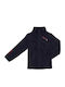 Fleece Damen Jacke Navy