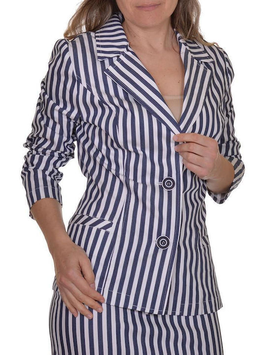 Maki Philosophy Damen Blazer blue