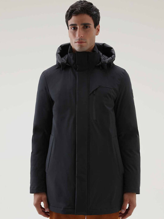 Geci Barbati Mountain Iarna Parka Negru