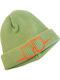 Beanie Beanie with Rib Knit in Green color
