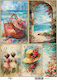 Ριζόχαρτο Maja's Memories 22.5x32cm Vintage Καλοκαίρι Mdra4351