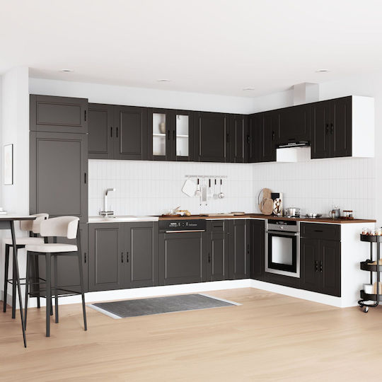 Porto Dulap pentru Chiuvetă Black 80x46x84.5buc