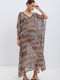 Odyssey Jota Damen Kaftan Strand Mehrfarbig