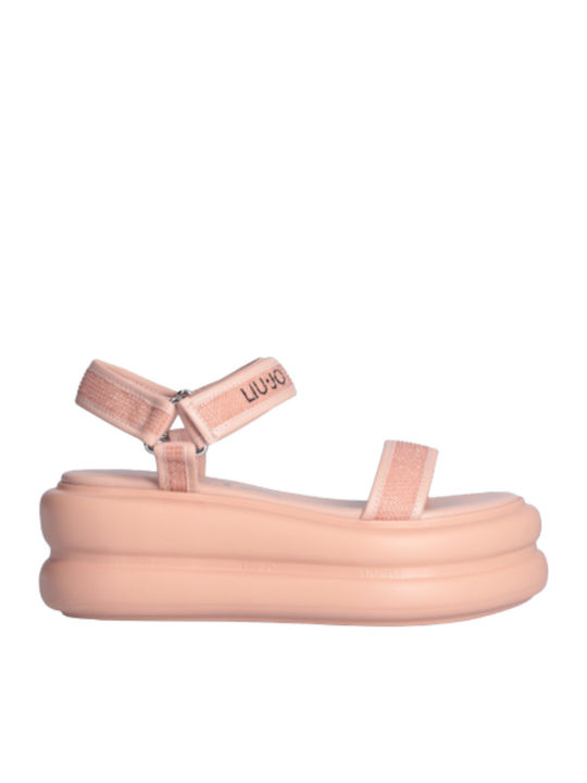 Liu Jo Aria 03 Women's Flat Sandals Flatforms i...