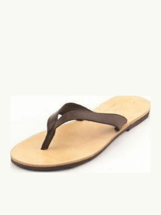 Sandale Casual Damă Din Piele Maro