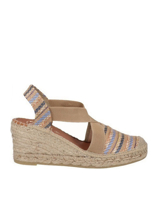 Platforme Dama În Stil Espadrile Bej