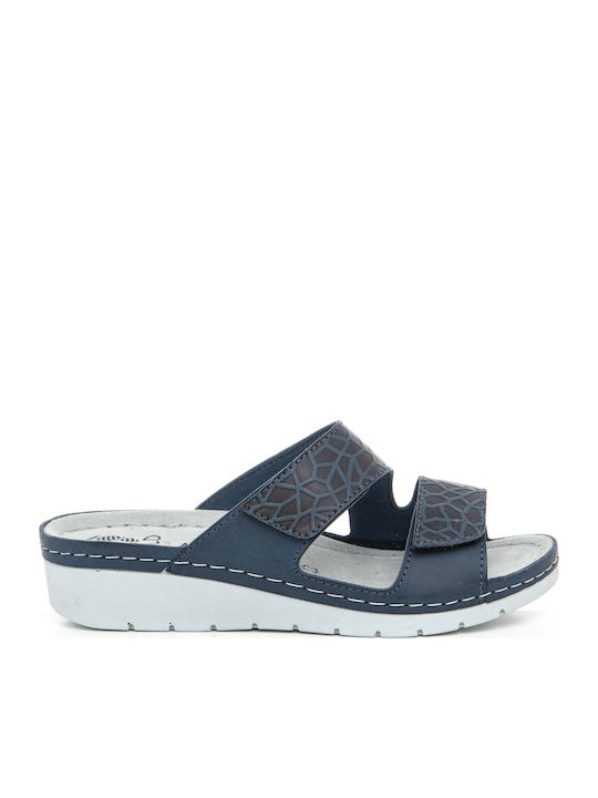 Women's Platform Wedge Sandals Blue