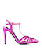 Leder Pumps Fuchsie