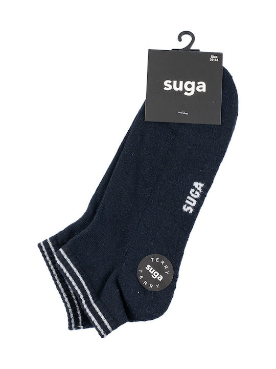 Sugar Bărbați Șosete Uni Dark Blue 1Pachet