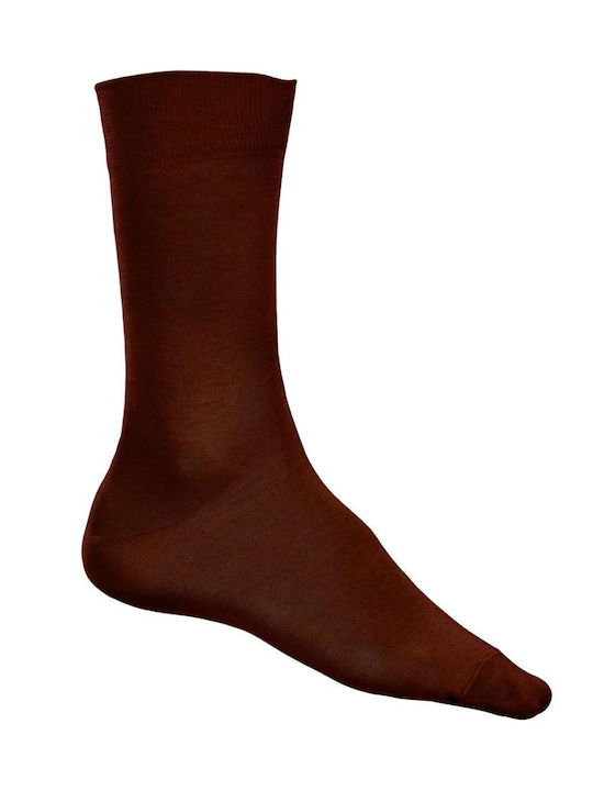 Lord Bărbați Șosete Uni Brown 1Pachet