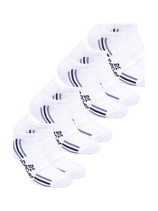 Moda4u Ανδρικές Κάλτσες Λευκο 4Pack